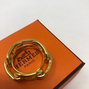 Hermes Shane Dunkle Scarf Ring - image 1